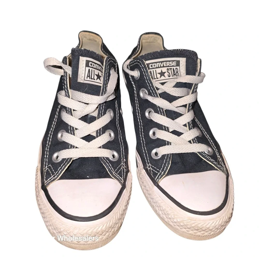 Converse All Star‎ Canvas Sneakers Low Top Casual Shoes Black Size 5